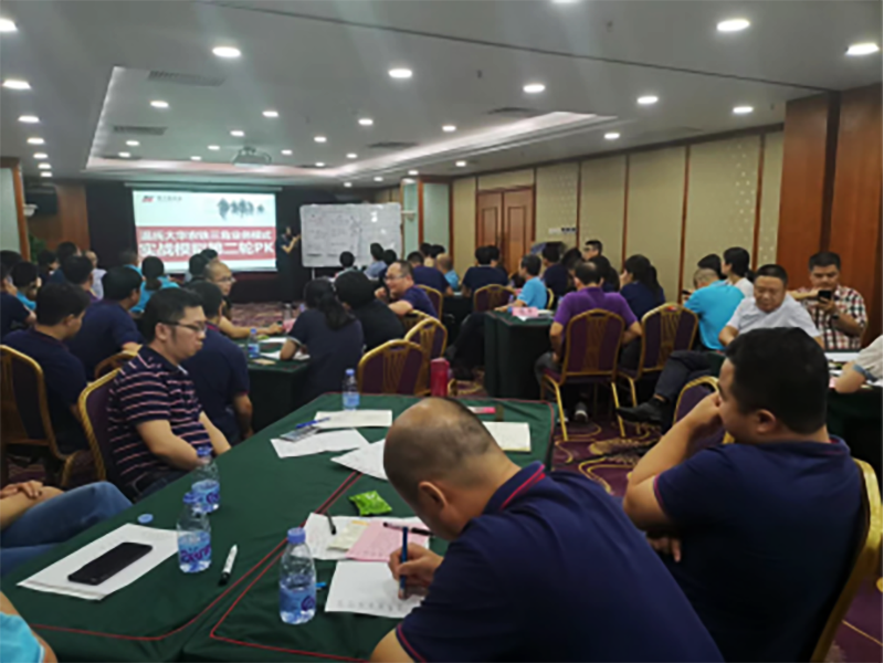 南方略助力溫氏股份大華農《集團大客戶開發(fā)鐵三角模式》培訓及演練2