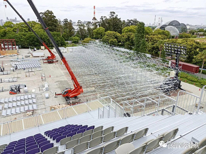 深圳領(lǐng)先體育看臺座椅品牌亮相東京奧運賽事場館5